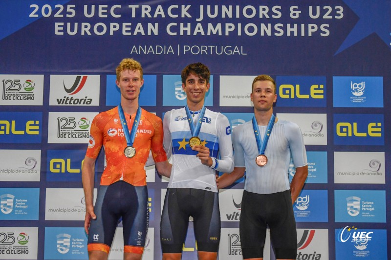 UEC TRACK JUNIORS & U23 EUROPEAN CHAMPIONSHIPS 2025 - Anadia (Portugal) -  - 19/07/2025 -  - photo Tommaso Pelagalli/SprintCyclingAgency?2025